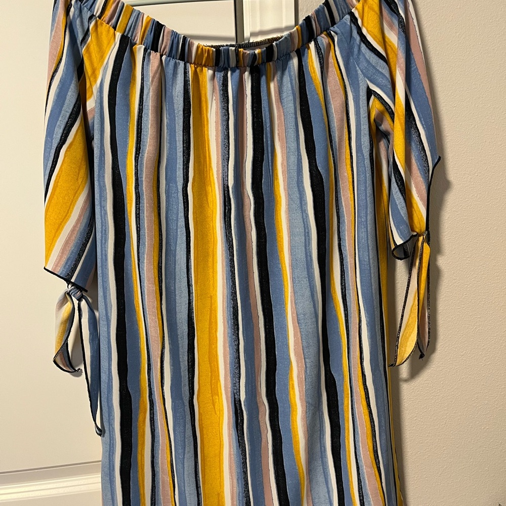 Bar III Off the Shoulder Summer Dress